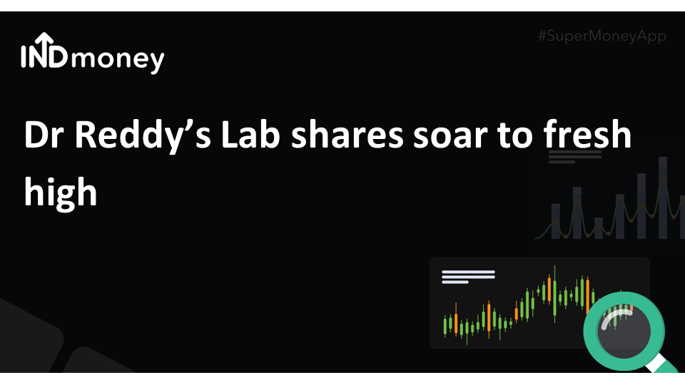 Dr Reddy’s Lab shares hit record high!