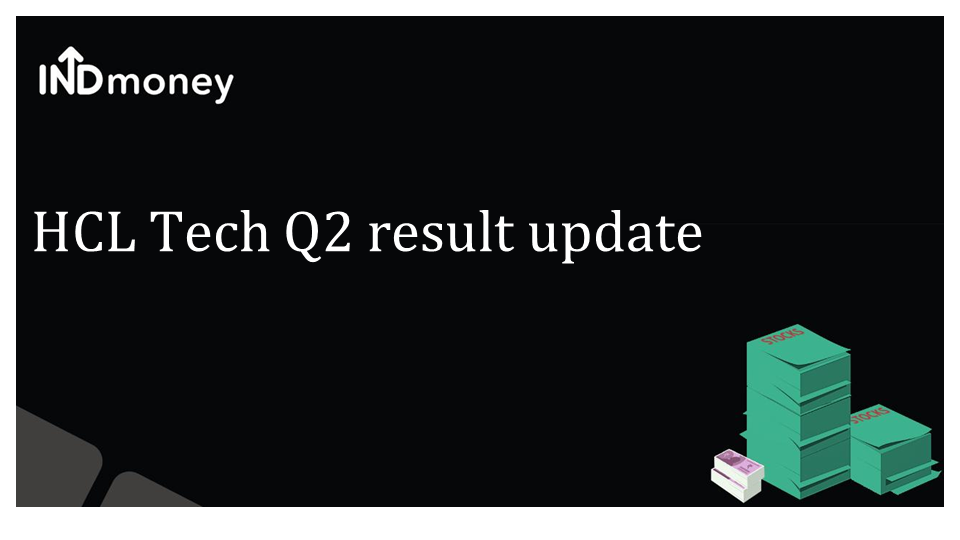 HCL Tech announces Q2 results!