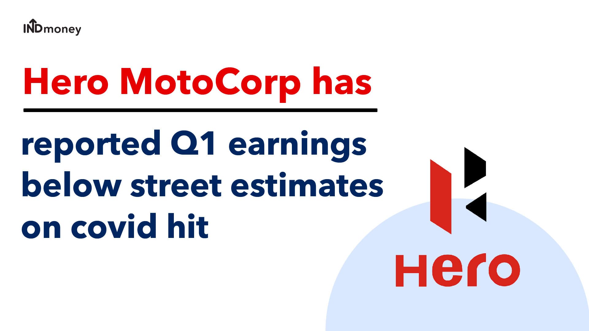 Hero Results: Hero MotoCorp Quarterly Results for Q1 (2021) Earnings & News