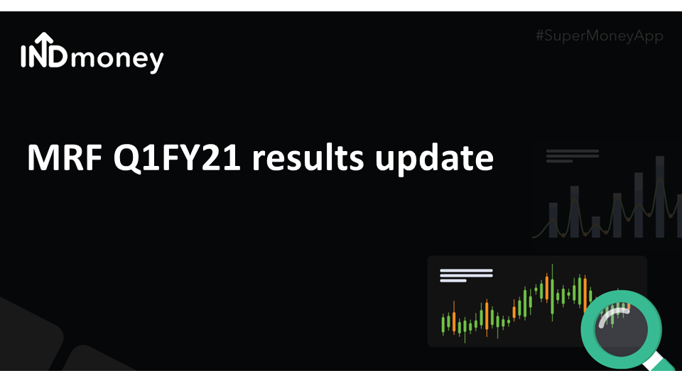 MRF Q1 results update!