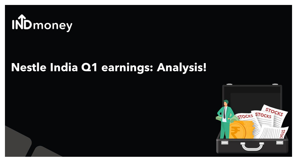 Nestle India Q1 results: Revenue, Profit, Margin, Dividend and more
