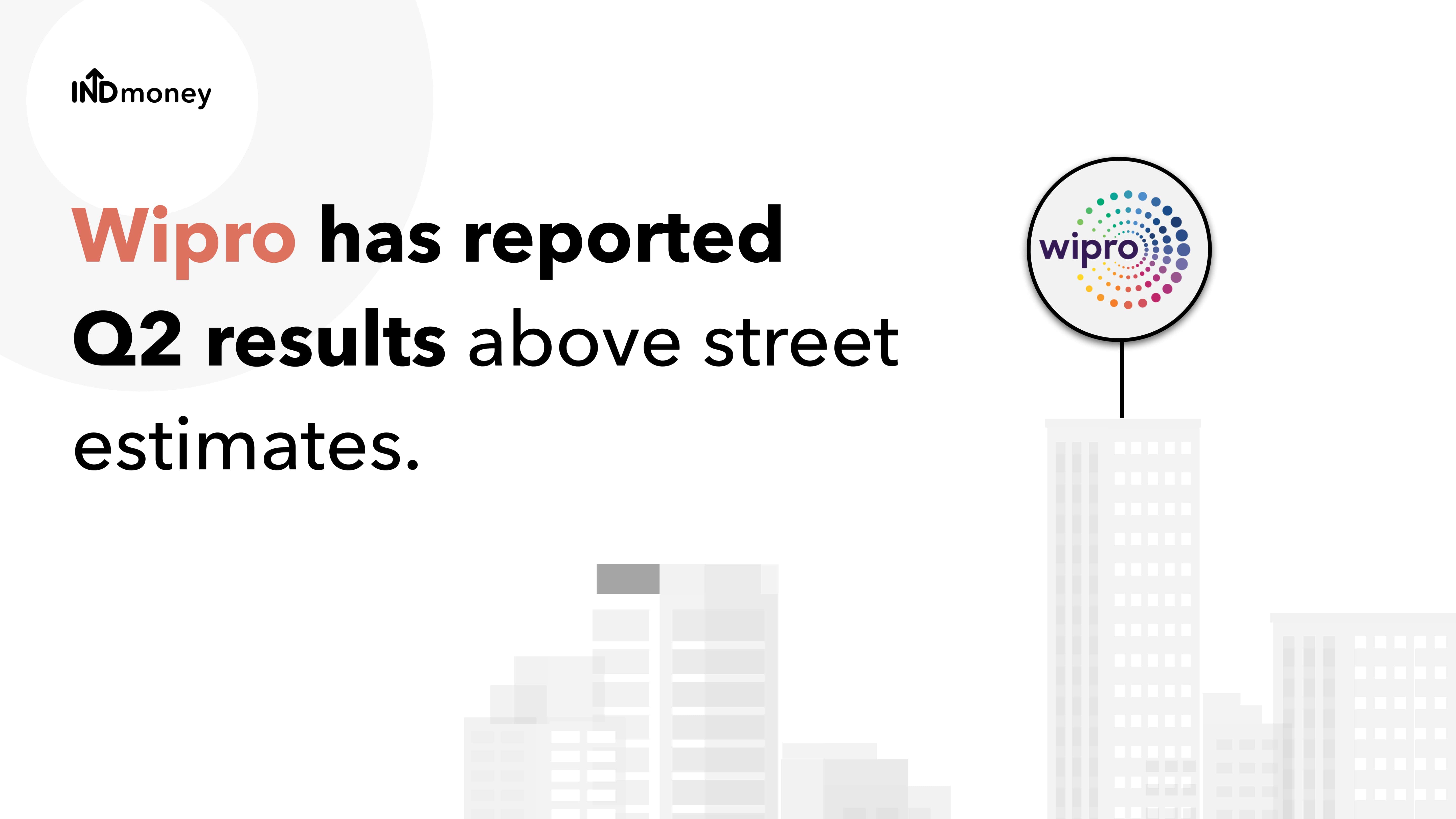 Wipro Q2 Results: Wipro Quarterly Results (Q2:FY 2021-22) Date, News & Review