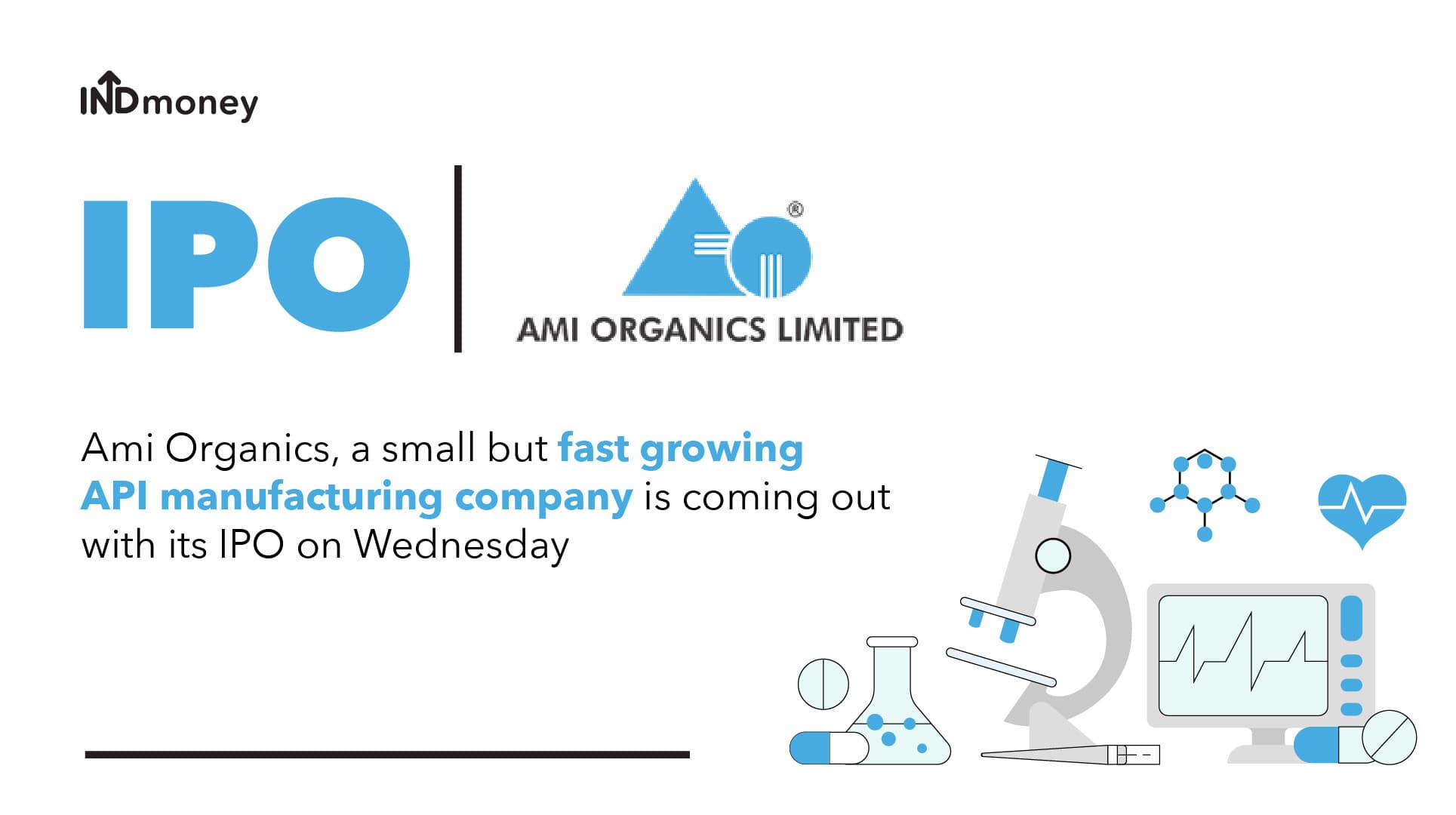 Ami Organics IPO: Ami Organics IPO Price Band, Issue Date & Review