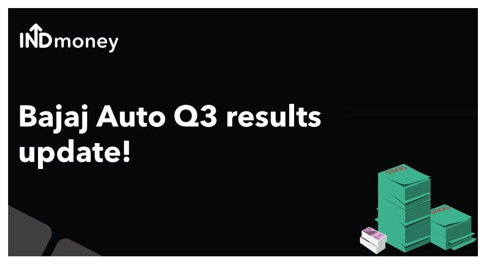 Bajaj Auto Q3 results update