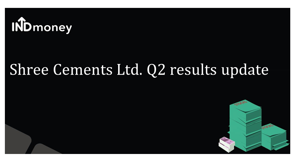 Shree Cement Ltd. Q2FY21 results update.