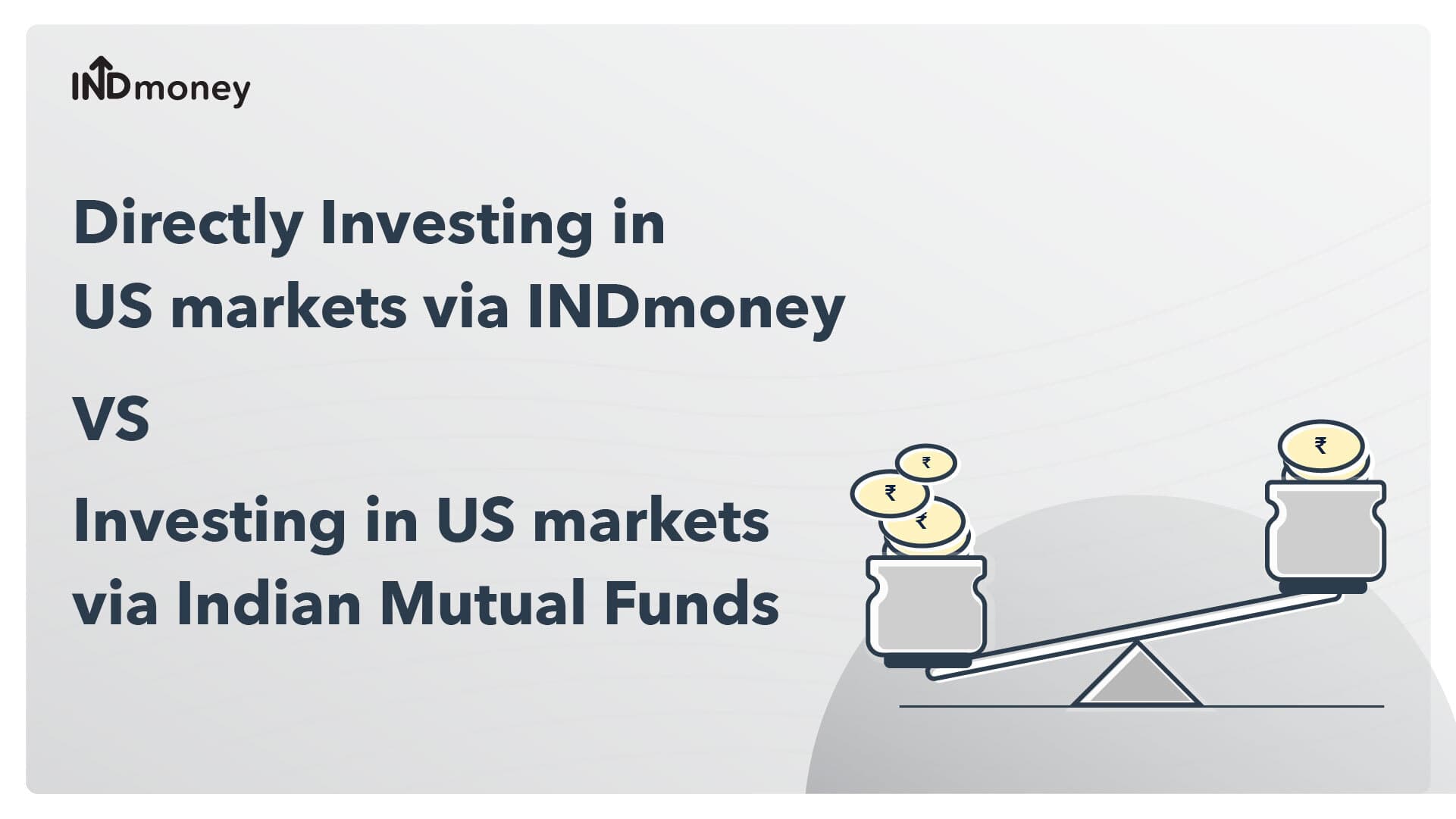 Investing directly in US Stocks and ETFs via INDmoney vs via Indian Mutual Funds