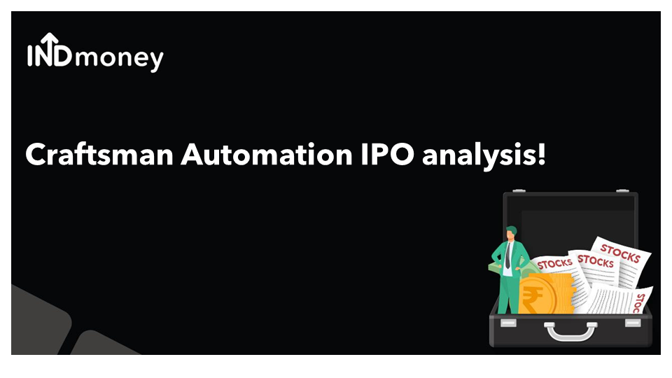 Craftsman Automation IPO Analysis!