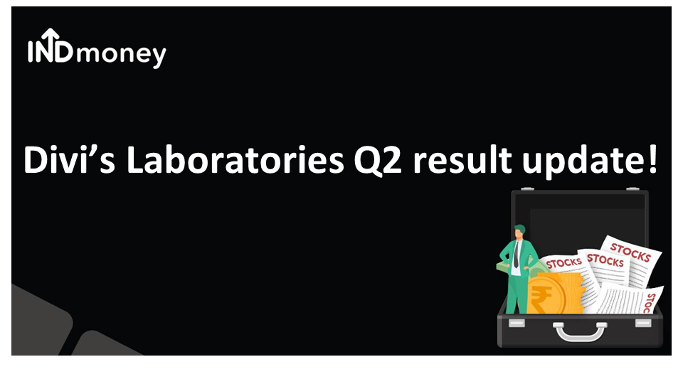 Divi's Laboratories Q2 result update!