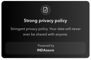 INDmoney is secure and private