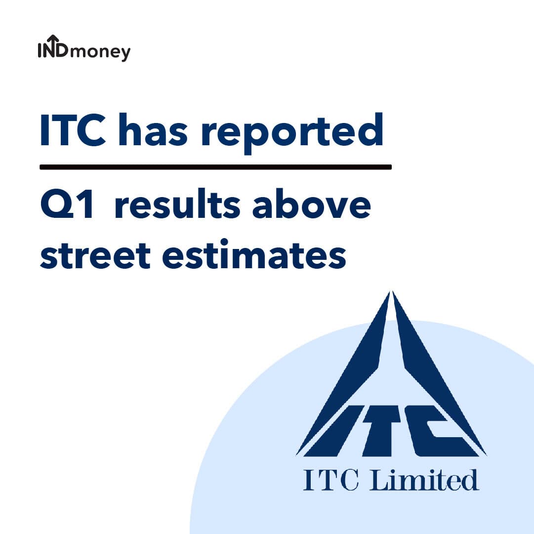 ITC Announces Q1 Results!
