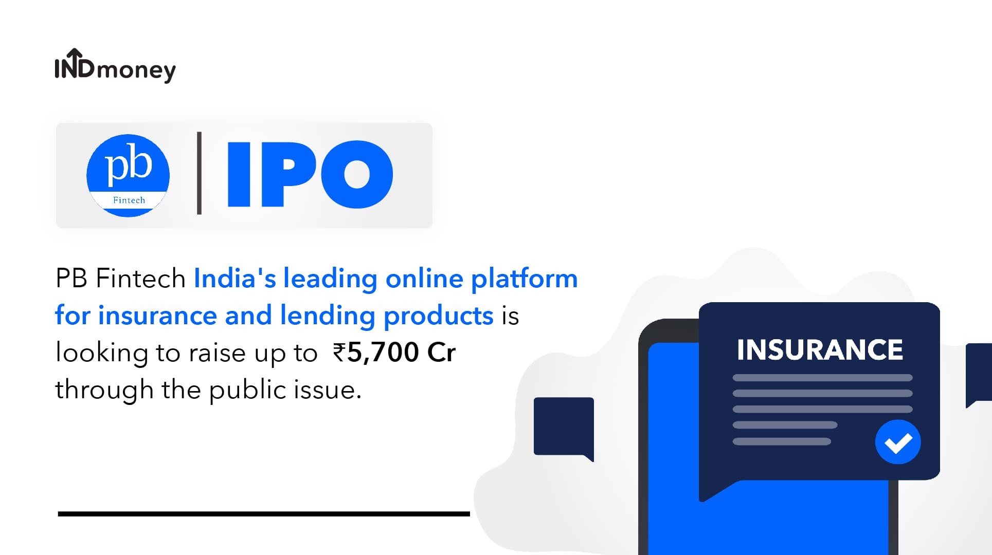 Policy Bazaar IPO is subscribed 0.54 times as on Nov 1, 2021