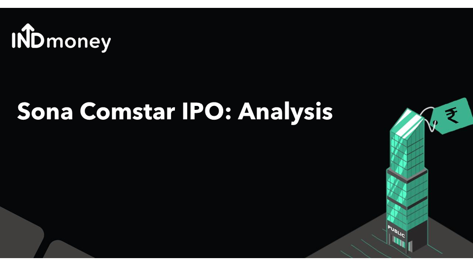 Sona Comstar: Sona Comstar IPO, Share Price, Date & More