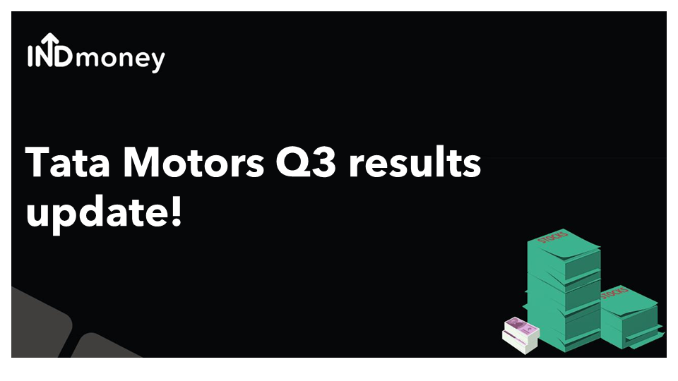 Tata Motors Q3 earnings update