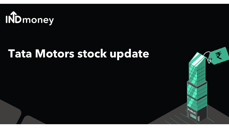 Tata Motors Share Price News: Tata Motors Share Price Drop Analysis & More
